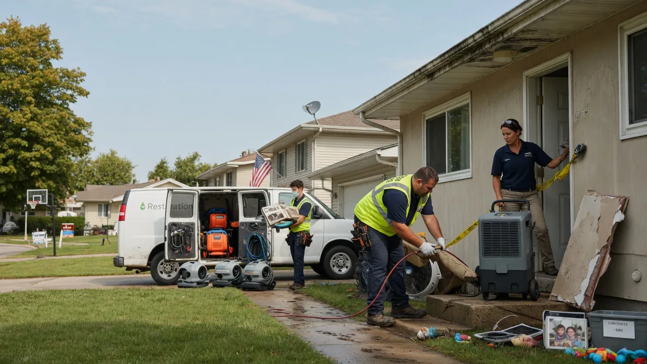 Water Damage Restoration in Waterloo, WI near me